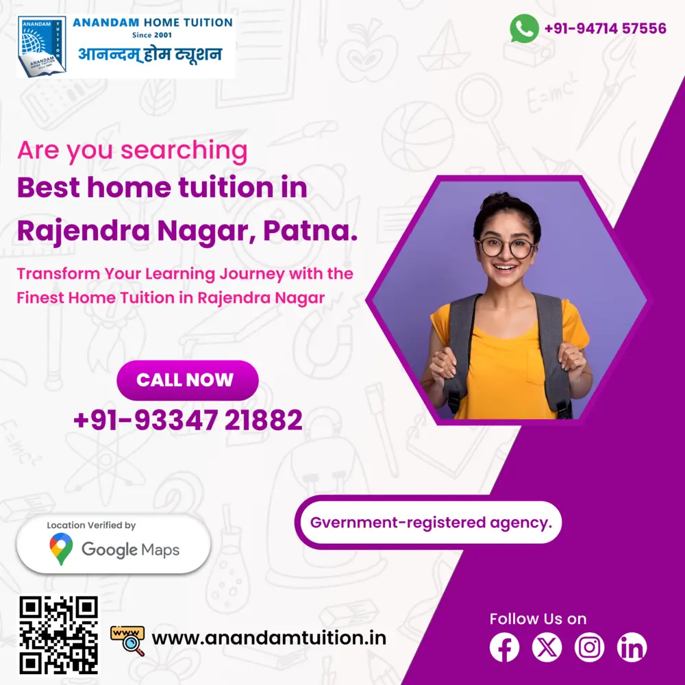 Best home tuition in Rajendar nagar Patna